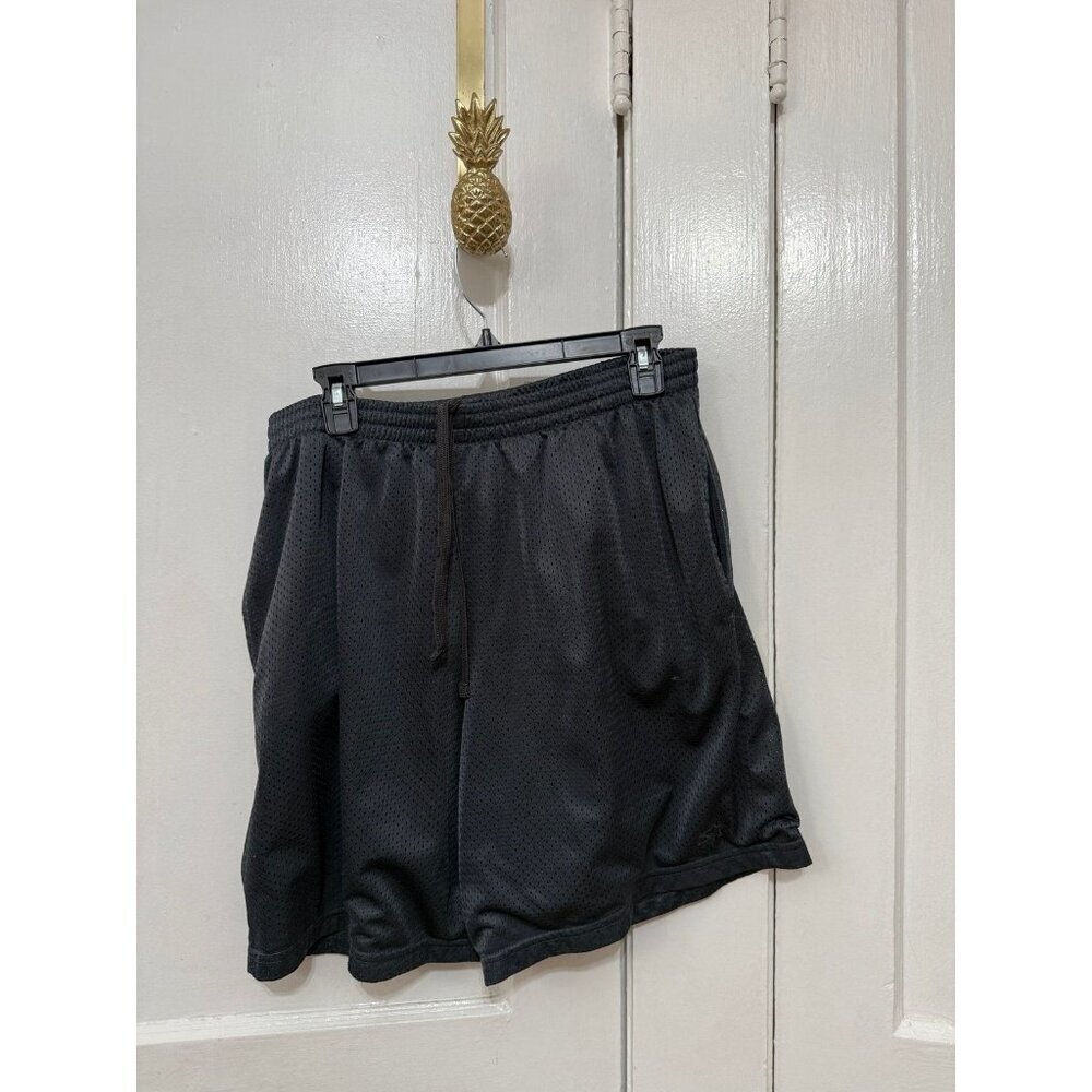 Starter men’s size large black basketball short shorts